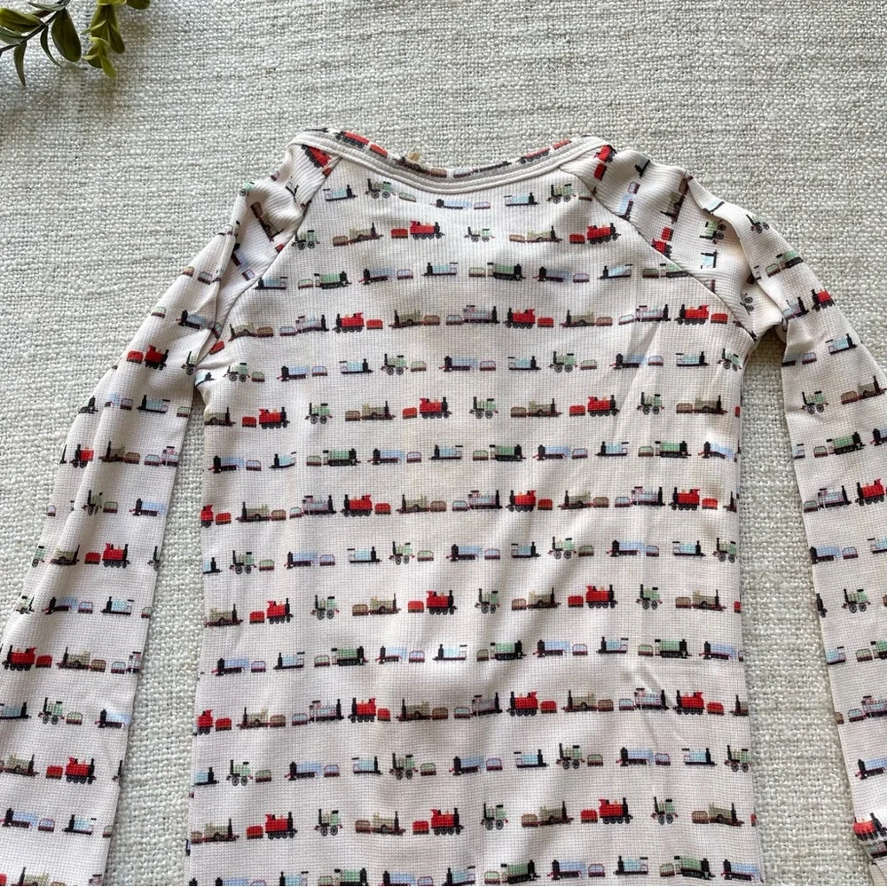 NWT Wildwoven Trains Whistlestop Ribbed Zip Romper 2T - Picture 5 of 5